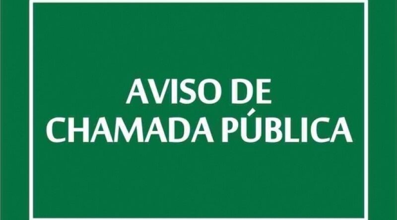 Aviso de Chamada Publica